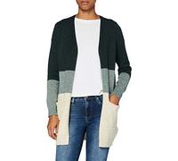 ONLY Cardigan 'Queen' beige / sapin / vert pastel, Taille XL