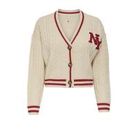 Only Cardigan Onlthale Ls Button KNT pour Femme, Gris Whitecap, M