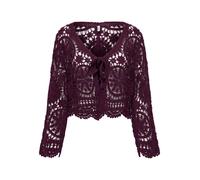 ONLY Cardigan 'ONLWaterly' lie de vin, Taille XS