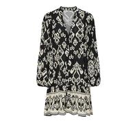 ONLY Carmakoma Caraja Ls Robe WVN Noos, Noir, 44