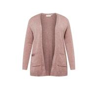 ONLY Carmakoma Cardigan 'CAREsly' marron chiné, Taille XXXL-4XL
