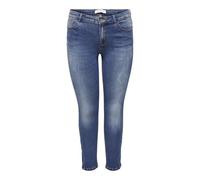 ONLY Carmakoma Carkarla Reg Ank SK Jeans Bj11336 Noos, Denim Bleu médium, 48W / 32L Femmes