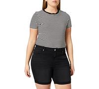 ONLY Carmakoma Carlaola Hw Shorts BB Azg573 DNM Jean, Noir, 48 Femme