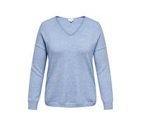 ONLY CARMAKOMA Carmargareta LS KNT Noos Pull pour Femme, Allure/détail : chiné, XL Grande Taille