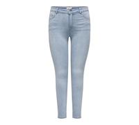 ONLY Carmakoma Carsally Mid Skinny DNM Bj639 Noos, Bleu Jeans Clair, 48W / 32L Femmes