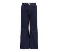 ONLY Carmakoma Carsnow Hw Wide DNM Jeans Pim080, Bleu foncé Denim, 44W / 32L