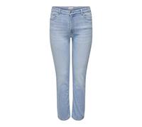 ONLY Carmakoma Carsui Mid Slim DNM Rea286 Noos pour Femme, Bleu Jeans Clair, 46W / 32L