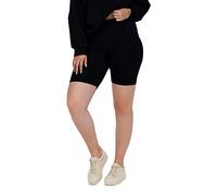 ONLY CARMAKOMA Cartime JRS Noos Short pour Femme, Noir, 48-50 Grande Taille