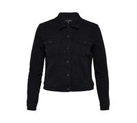 ONLY CARMAKOMA Carwespa Ls Jacket Black Dnm Blouson en jean Femme