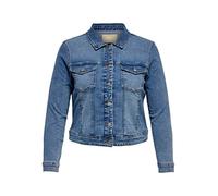 ONLY CARMAKOMA Carwespa Ls Jacket Light Blue DNM Noos Blouson en Jean Femme