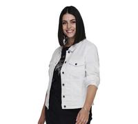 ONLY Carmakoma Carwespa Ls Veste DNM Noos pour femme Blanc, Blanc., 50