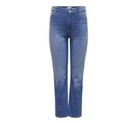 ONLY Carmakoma Carwilly Hw Straight DNM Rea12187 Noos, Denim Bleu médium, 46W / 32L Femmes