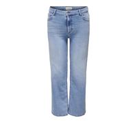Only Carmakoma Willy Wide Leg Fit Tai006 High Waist Jeans Bleu 48 / 32 Femme