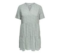 ONLY Carmakoma Carzally Life S/S Thea Robe Tunique Noos, Vert Chinois., 50