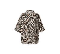ONLY Carmakoma Chemisier 'CARBerte' beige / umbra / noir, Taille XXL