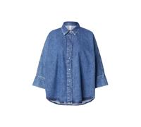 ONLY Carmakoma Chemisier 'CARGRACE' bleu denim, Taille XXL