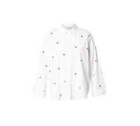 ONLY Carmakoma Chemisier 'CARNew Lina Grace' rouge / blanc, Taille XXXL