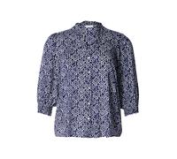 ONLY Carmakoma Chemisier 'CARRaya' crème / bleu marine, Taille XL