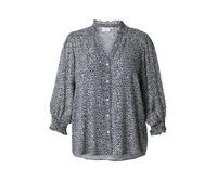 ONLY Carmakoma Chemisier 'CARRaya' marine / blanc, Taille 7XL