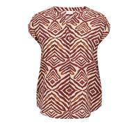 ONLY Carmakoma Chemisier 'CARShilla' mastic / marron châtaigne / rouille, Taille L-XL