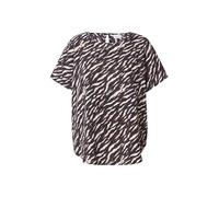 ONLY Carmakoma Chemisier 'CARVica' écru / cognac / noir, Taille 4XL