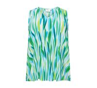 ONLY Carmakoma Chemisier 'LISSETA' bleu / vert / blanc, Taille L