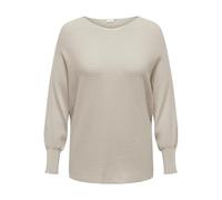ONLY Carmakoma Pull-over 'New Adaline' beige clair, Taille 6XL