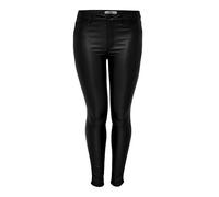 ONLY Carmakoma Femme Carpunk Reg Coated Pants Jean skinny, Noir (Black), 42W / 32L EU
