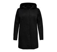 ONLY Carmakoma Carsedona Light Coat OTW Manteau, Noir (Black Black), Small (Taille Fabricant: S-42/44) Femme