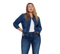 ONLY CARMAKOMA CARWESPA Life Jacket MBD Noos Blouson en Jean, Medium Blue Denim, 50 Femme