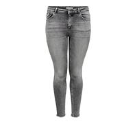 Only Carmakoma Carwilly Life Reg SK Ank JN Rea0918 Noos Jeans, Gris Denim, 42W x 32L Femme