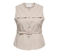 ONLY Carmakoma Gilet 'CARMia' cappuccino, Taille 7XL