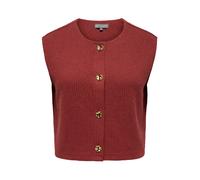 ONLY Carmakoma Gilet 'CARVicki' rouge foncé, Taille XL-XXL
