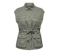 ONLY Carmakoma Gilet 'CARZanzi' vert clair, Taille XXL