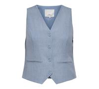 ONLY Carmakoma Gilet de costume 'CARLinda' bleu-gris, Taille 42