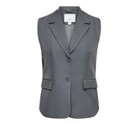 ONLY Carmakoma Gilet de costume 'CARVictoria' gris, Taille 44