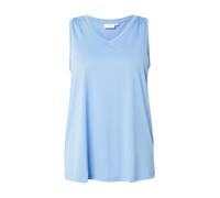 ONLY Carmakoma Haut 'CARCoral' bleu denim, Taille 5XL-6XL