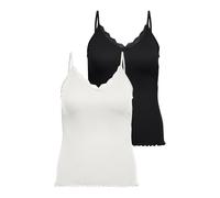 ONLY Carmakoma Haut 'CARSILLE' noir / blanc, Taille 7XL