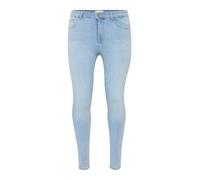 ONLY Carmakoma Carsally Mid Skinny DNM Bj639 Noos, Bleu Jeans Clair, 48W / 32L Femmes