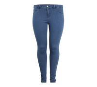 ONLY Carmakoma Femme Carthunder Push Up Reg Mbd Noos Jean skinny, Bleu (Medium Blue Denim Medium Blue Denim), 46 Grande taille EU