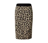 ONLY Carmakoma Jupe 'CARIbi' beige chiné / noir, Taille 50-52