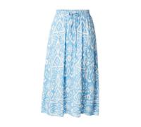 ONLY Carmakoma Jupe 'CARMARRAKESH' bleu ciel / blanc, Taille 48