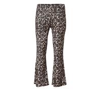 ONLY Carmakoma Leggings 'CARANNA' écru / chocolat / noir, Taille 7XL