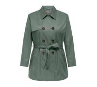 ONLY Carmakoma Manteau mi-saison 'CARVALERIE' vert, Taille XXXL-4XL