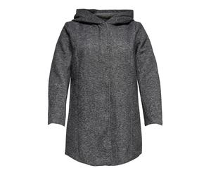 ONLY Carmakoma Manteau mi-saison 'Sedona' gris basalte, Taille 7XL
