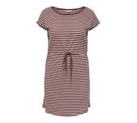 ONLY Carmakoma NOS Femme Carapril SS Knee Dress Stripe Noos Robe Not Applicable, Stripes: Cloud Dancer Apple Butter, XL-54