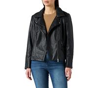 ONLY Carmakoma NOS Femme Caremmy Faux Biker Noos Blouson Not Applicable, Noir (Black Black), 44 (Taille fabricant: 42)