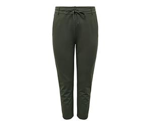 ONLY CARMAKOMA Pantalon Cargoldtrash Classic Noos pour Femme, Peat, 48/32, Kaki, 48W x 32L