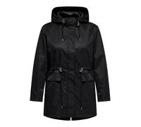 ONLY Carmakoma Parka mi-saison 'CARLouise' noir, Taille XXXL-4XL
