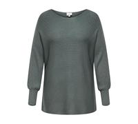 ONLY Carmakoma Pull en Maille Pull-Overs Col Bateau Poignets côtelés